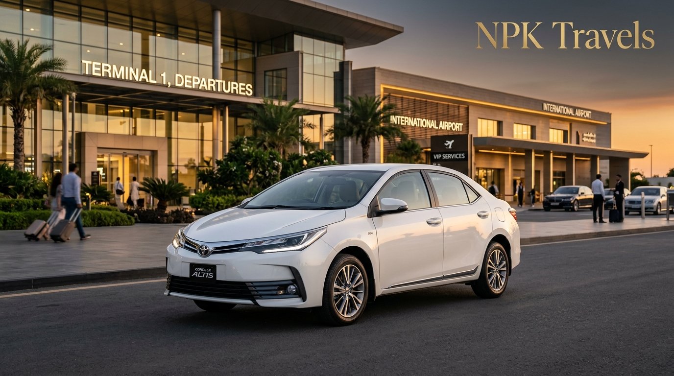NPK Travels Luxury Sedan Corolla Altis