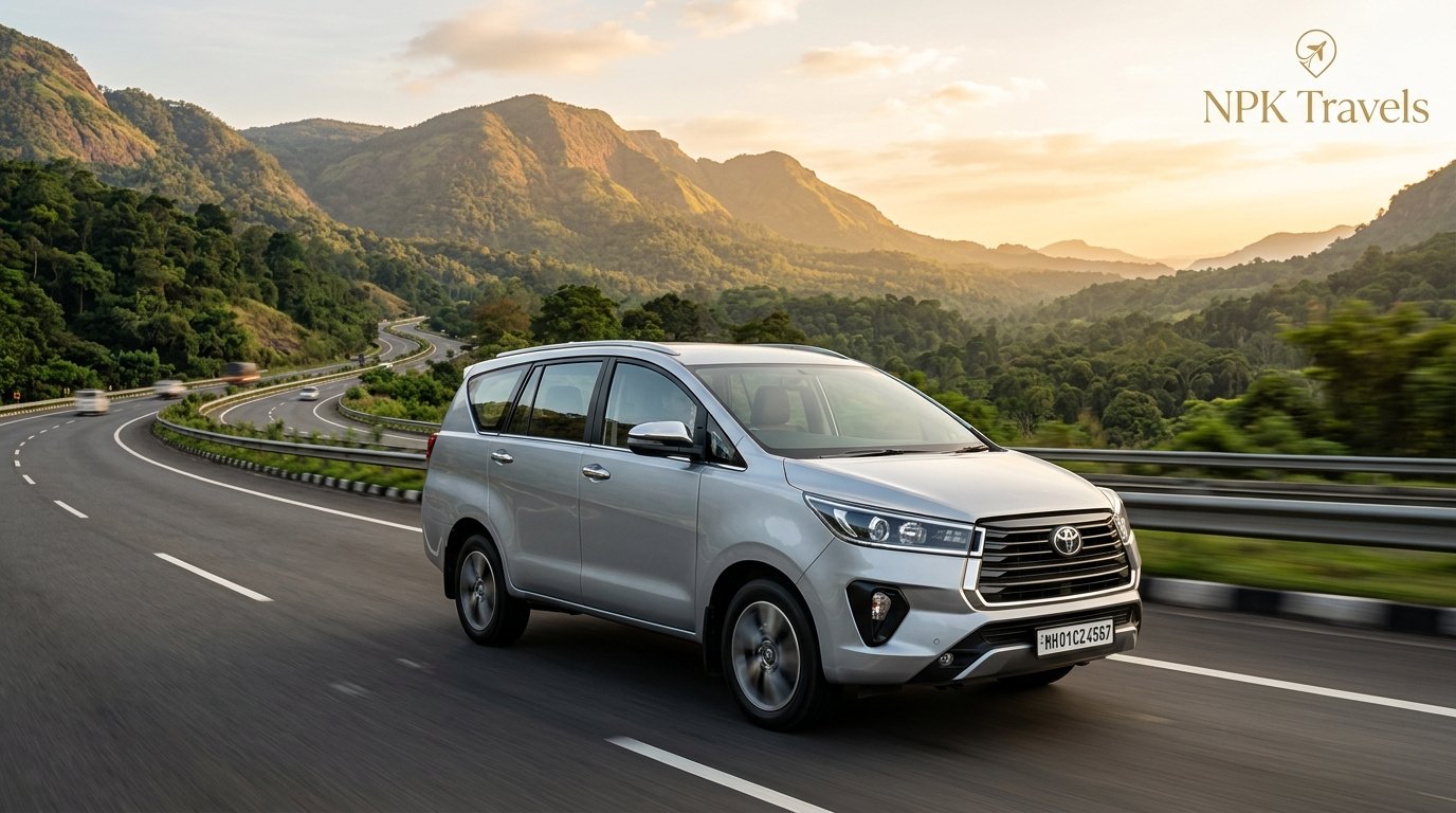 NPK Travels Luxury SUV Innova Crysta