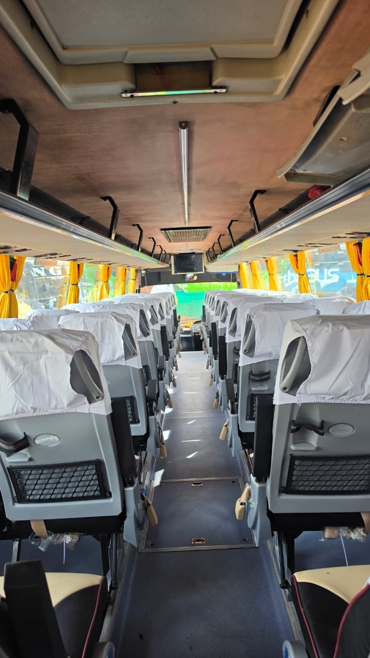 VOLVO 45 SEATER LUXURY Bus Interior View